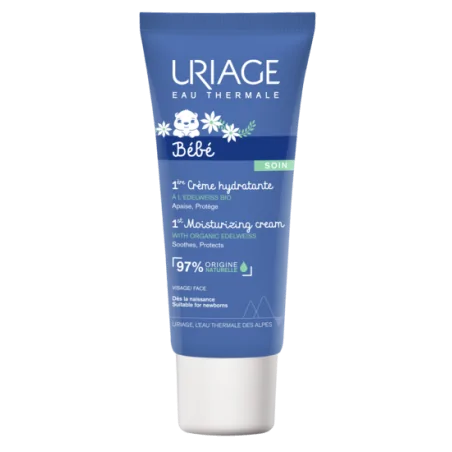 URIAGE BEBE 1ÈRE THERMALE CRÈME HYDRATANTE - PROTECTRICE BÉBÉ 40ML