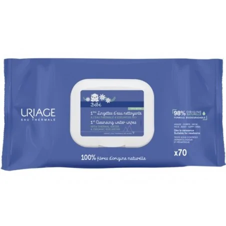 URIAGE BÉBÉ 1ÈRES LINGETTES NETTOYANTES X70 UNITÉS