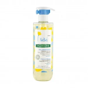 KLORANE - GEL LAVANT DOUX AU CALENDULA APAISANT - BÉBÉ - CORPS ET CHEVEUX - PEAU NORMALE 500 ML