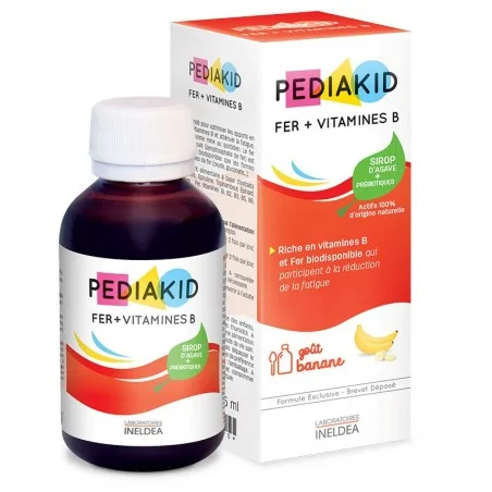 PEDIAKID FER + VITAMINES B 125ML