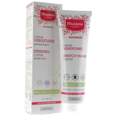 MUSTELA CRÈME PRÉVENTION VERGETURES 150ML