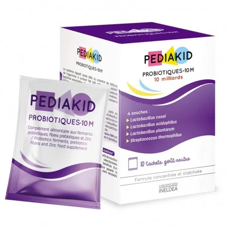 PEDIAKID PROBIOTIQUES - 10M 10 SACHETS