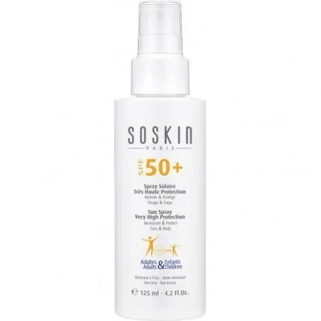 SOSKIN SPRAY SOLAIRE TRÈS HAUTE PROTECTION SPF50+