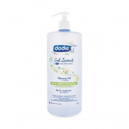 DODIE GEL LAVANT 3-EN-1 1L VISAGE & CORPS & CHEVEUX