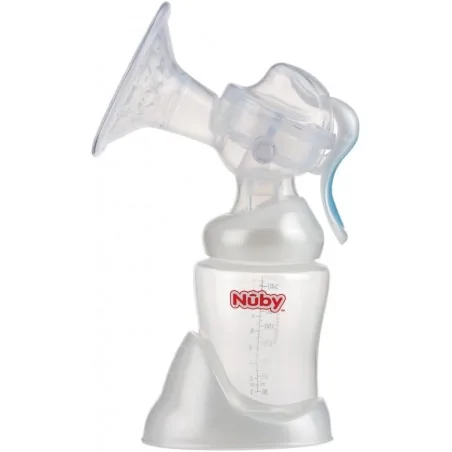 NUBY MANUAL BREAST PUMP - 240ML (NV01001)