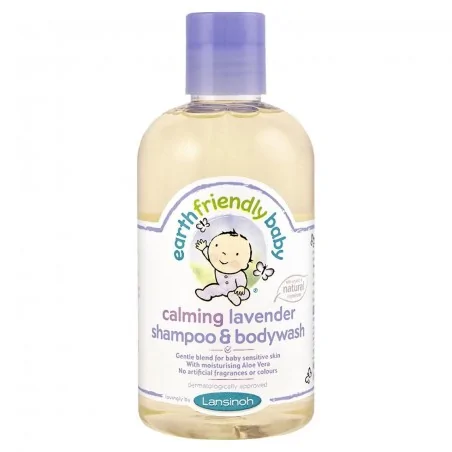 LANSINOH SHAMPOING ET GEL LAVANT – LAVANDE 250ML