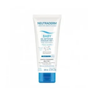 NEUTRADERM BABY GEL NETTOYANT DOUCEUR 3 EN 1 - 200ML