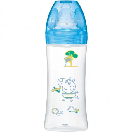 DODIE BIBERON INITIATION+ 330ML SN GEORGE +6 M TET RONDE 3 VIT D3