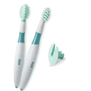 NUK SET DE BROSSES À DENTS ÉDUCATIVES 6+ MOIS