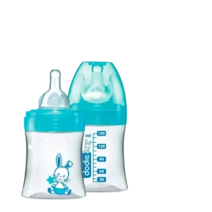 DODIE BIBERON INITIATION+ 150ML LAGOON VALENTIN 0-6 M TET RONDE 3 VIT D1
