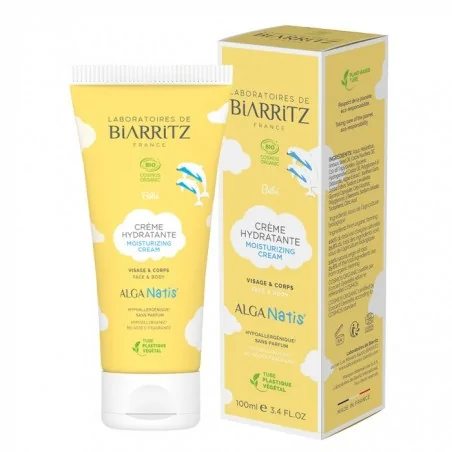 BIARRITZ ALGA NATIS CRÈME HYDRATANTE CERTIFIÉE BIO 100ML