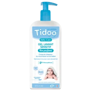 TIDOO GEL LAVANT SENSITIF NON PARFUMÉ 475ML