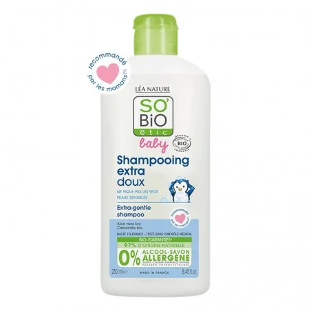 SO BIO BABY SHAMPOOING EXTRA-DOUX - 250ML