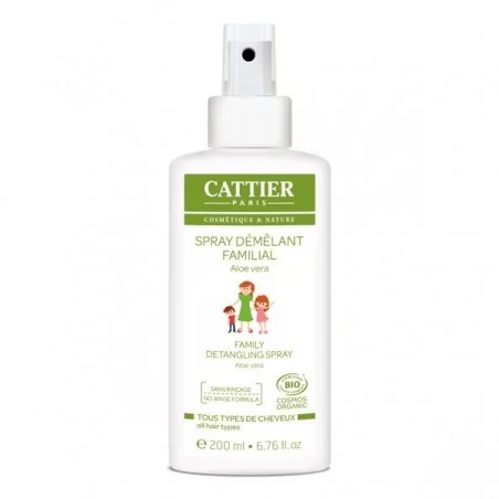 CATTIER SPRAY DÉMÊLANT FAMILIAL – SANS RINÇAGE 200ML