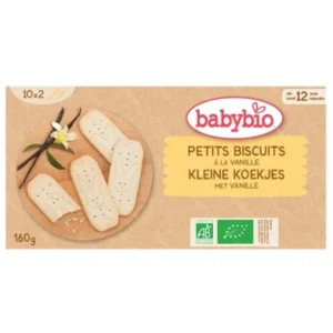 BABYBIO PETITS BISCUITS À LA VANILLE 160G