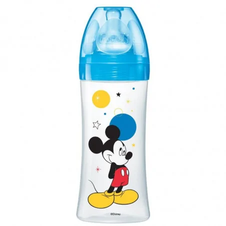 DODIE BIBERONS INITIATION+ 330ML TÉTINE 0-6 MOIS RONDE VITESSE D3 DISNEY