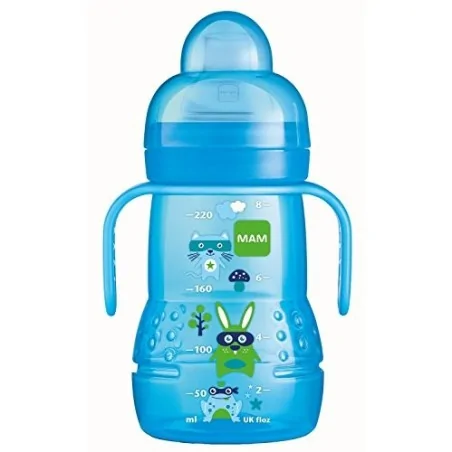 MAM TASSE TRAINER BLEU 4MOIS+ 220 ML