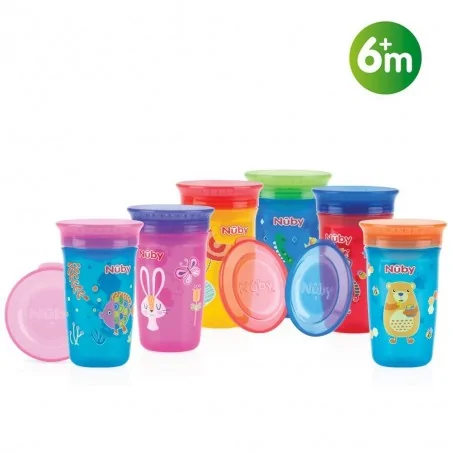 NUBY GOBELET MAGIQUE 360° - 300ML - 6M+ ID10411