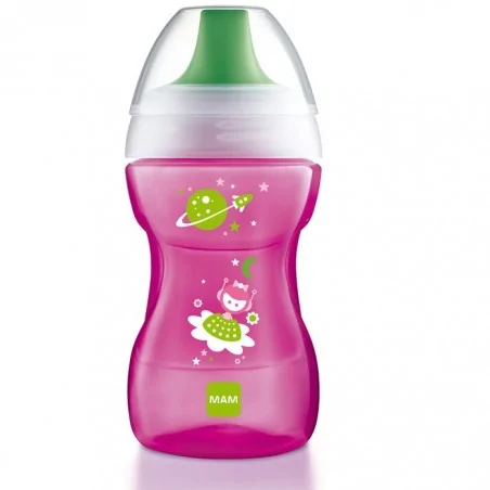 MAM FUN TO DRINK TASSE 8MOIS+ 270ML ROSE