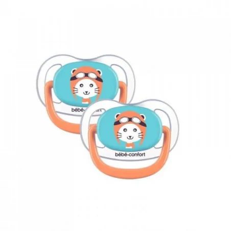 BEBE CONFORT SUCETTE PHYSIO AIR CONF - 0/6 M - THE TRAVELLER SIL X2