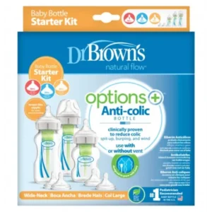 DR BROWNS KIT DE DEMARAGE OPTIONS+ ANTI COLIC