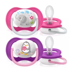 AVENT SUCETTE ORTHO 6-18M GRL ELEP/PENG - SCF080/08