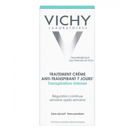 VICHY DEODORANT TRAITEMENT ANTI-TRANSPIRANT CREME 30ML 7 JOURS