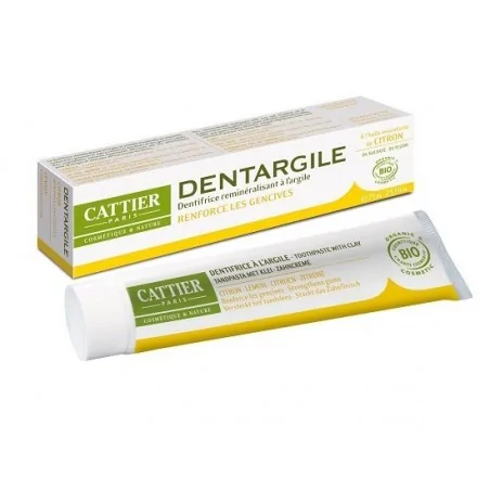 CATTIER DENTARGILE CITRON 75ML