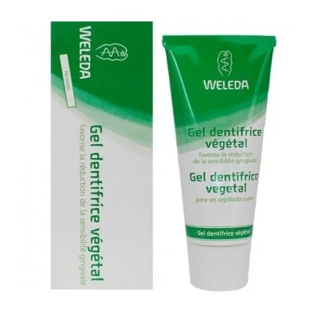 WELEDA GEL DENTIFRICE VÉGÉTAL BIO 75ML