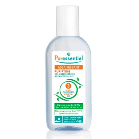 PURESSENTIEL GEL ANTIBACTÉRIEN ASSAINISSANT 3 HE -80ML