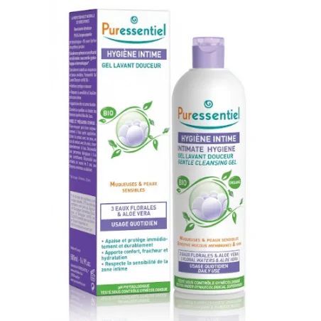 PURESSENTIEL GEL LAVANT INTIME DOUCEUR BIO -250 ML