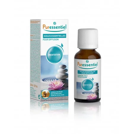 PURESSENTIEL HUILE ESSENTIELLES POUR DIFFUSION MÉDITATION 30ML