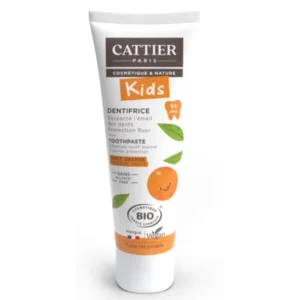 CATTIER DENTIFRICE 7 ANS ET + GOÛT ORANGE - TUBE 50 ML