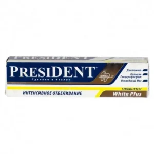 PRÉSIDENT WHITE PLUS DENTIFRICE DE 30 ML
