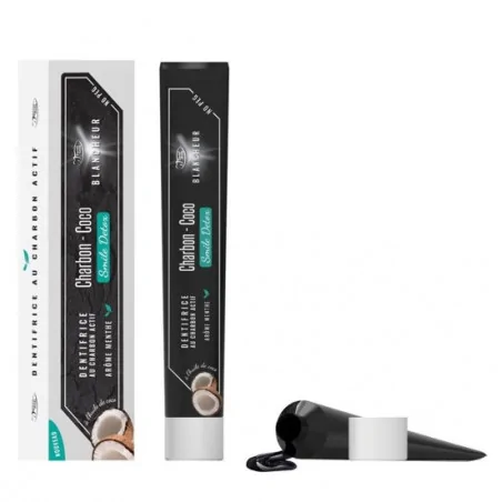 DENTI SMILE DENTIFRICE AU CHARBON COCO 100GR
