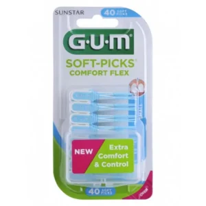 GUM SOFT PICKS ADVANCED SMALL 40 PIÈCES 659