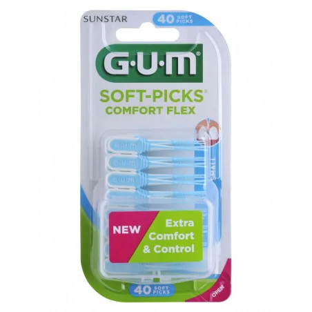GUM SOFT PICKS ADVANCED SMALL 40 PIÈCES 659