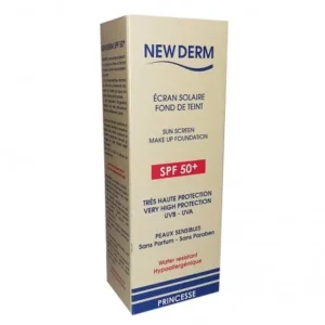 NEWDERM ECRAN SOLAIRE SPF50 PRINCESSE