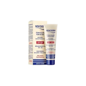 NEWDERM ECRAN SOLAIRE SPF50 BEIGE DORÉ