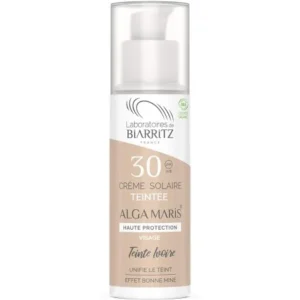 BIARRITZ ALGAMARIS - CRÈME SOLAIRE VISAGE TEINTÉE SPF30 IVOIRE