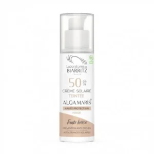 BIARRITZ CREME SOLAIRE VISAGE TEINTEE IVOIRE SPF50 50ML