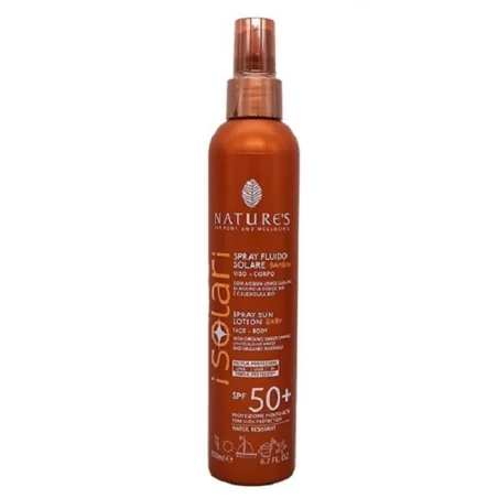NATURES ISOLARI SPRAY FLUIDE SOLAIRE BABY SPF50+ 200ML