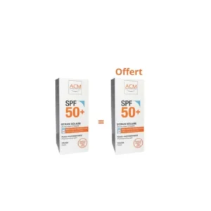 ACM ECRAN SOLAIRE SPF 50+ VISAGE ACHETE + 1OFFERT