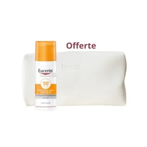 EUCERIN SUN PROTECTION PHOTOAGING CONTROL FLUIDE ANTI-ÂGE SPF 50+ - 50ML ACHETE + TROUSSE OFFERTE