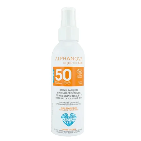 ALPHANOVA SPRAY SOLAIRE FAMILIAL CERTIFIÉ BIO 150G