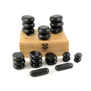 PIERRES DE BASALTE POUR MASSAGE À RÉFLEXE LMT22