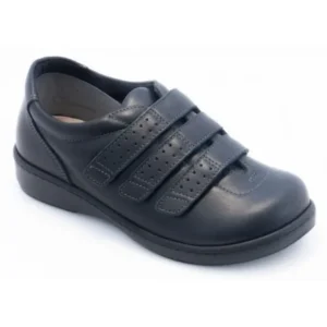 PODOWELL CHAUSSURE POUR DIABÉTIQUE CUIR - HOMME ET FEMME AQUITAINE NOIR - SWAQN