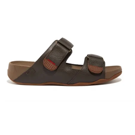 FITFLOP SANDALE GOGH MOC SLIDE EN CUIR - SFT5002