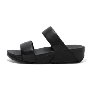 FITFLOP SANDALE LULU LEATHER SLIDES - SFT04090