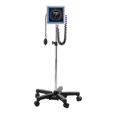 RIESTER TENSIOMÈTRE BIG BEN® SUR PIED AVEC BRASSARD VELCRO, CADRAN CARRÉ R1478